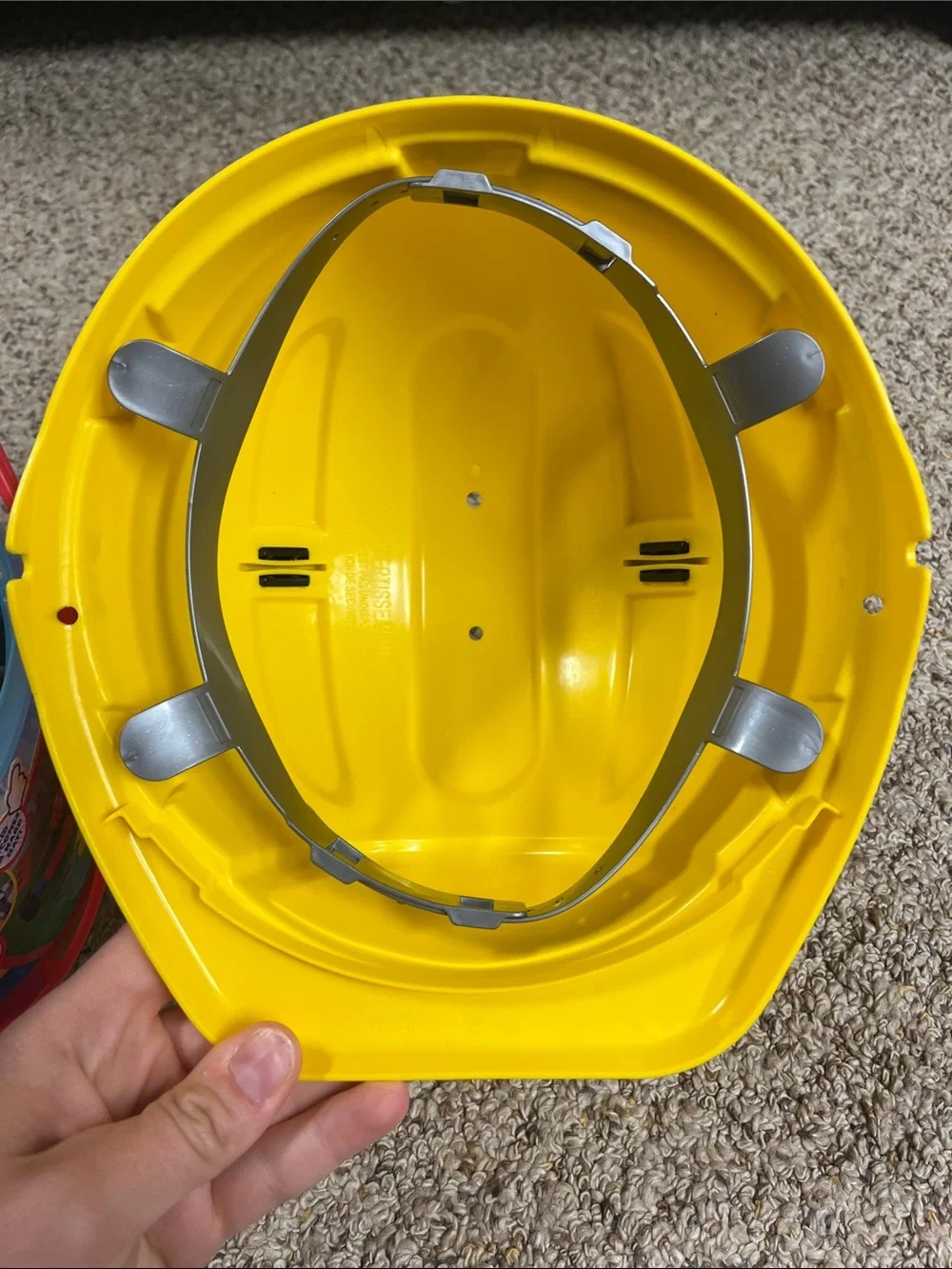 Disney Mickey Handy Helper Tool Bucket - Red, Yellow & Black